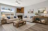 Step into this inviting living room, perfect for relaxation and entertaining.