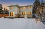 Discover this stunning property featuring a spacious backyard and a charming deck, perfect for outdoor gatherings.
