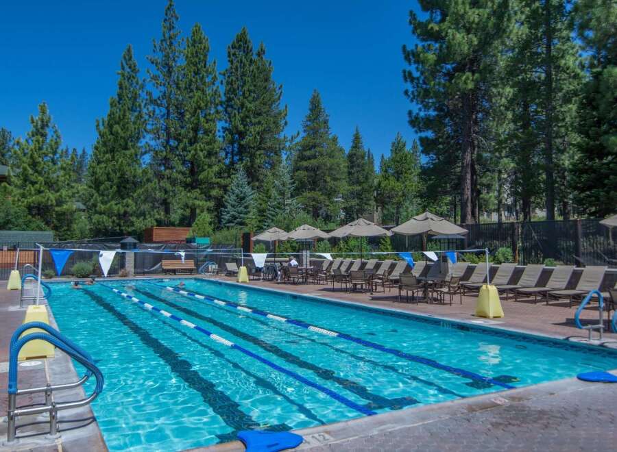 Enjoy the ultimate in luxury and relaxation at this stunning property, featuring a beautiful outdoor swimming pool.
