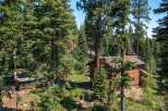 Nestled amidst a lush forest, this stunning property offers a serene retreat.
