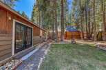 Discover a charming cabin nestled in a serene, wooded setting.