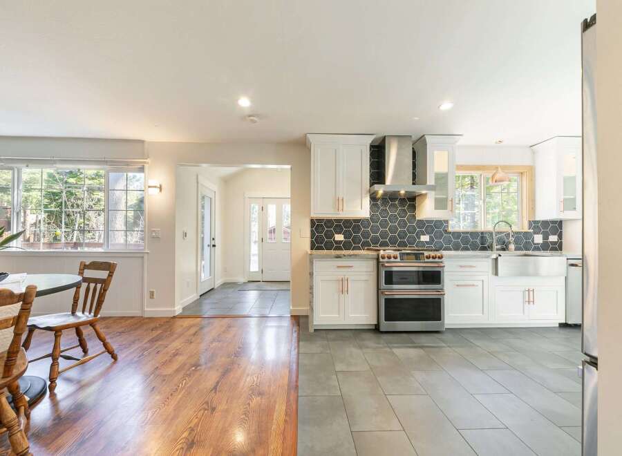 This stunning property boasts a beautifully designed kitchen with modern appliances and stylish finishes.