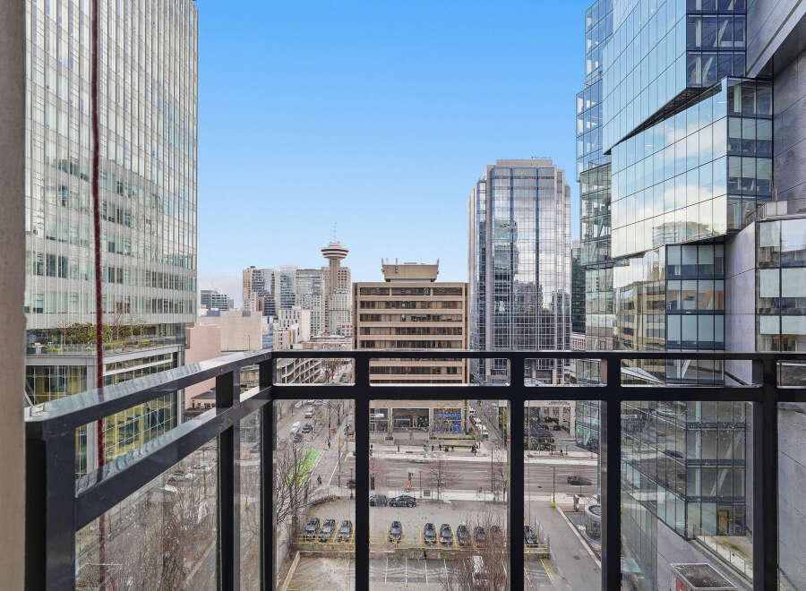 Enjoy stunning city views from this modern condo.