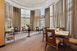 Step into a world of elegance and sophistication in this stunning dining space.