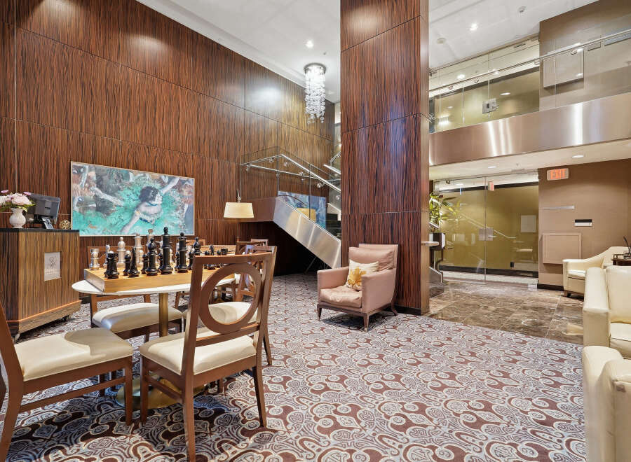 Step into luxury with this stunning property, showcasing exquisite interior design.