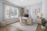 Step into this bright and airy home office, perfect for productivity and focus.