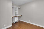Discover the perfect blend of functionality and style in this well-designed closet space.