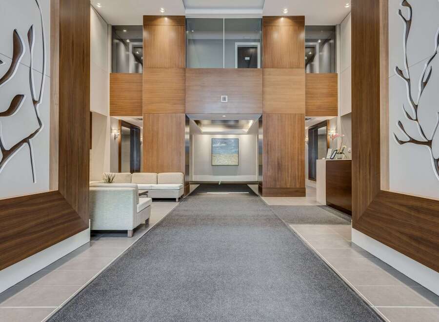 Step into luxury with this stunning property's grand entrance.