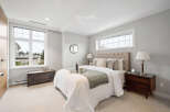 Step into a serene bedroom retreat, designed for ultimate comfort and style.