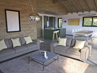 Experience modern living in this stunning property, featuring a spacious open-plan design.
