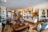 Step into this inviting living space, perfect for both relaxation and entertaining.