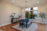 Step into this elegant dining room, perfect for hosting gatherings.