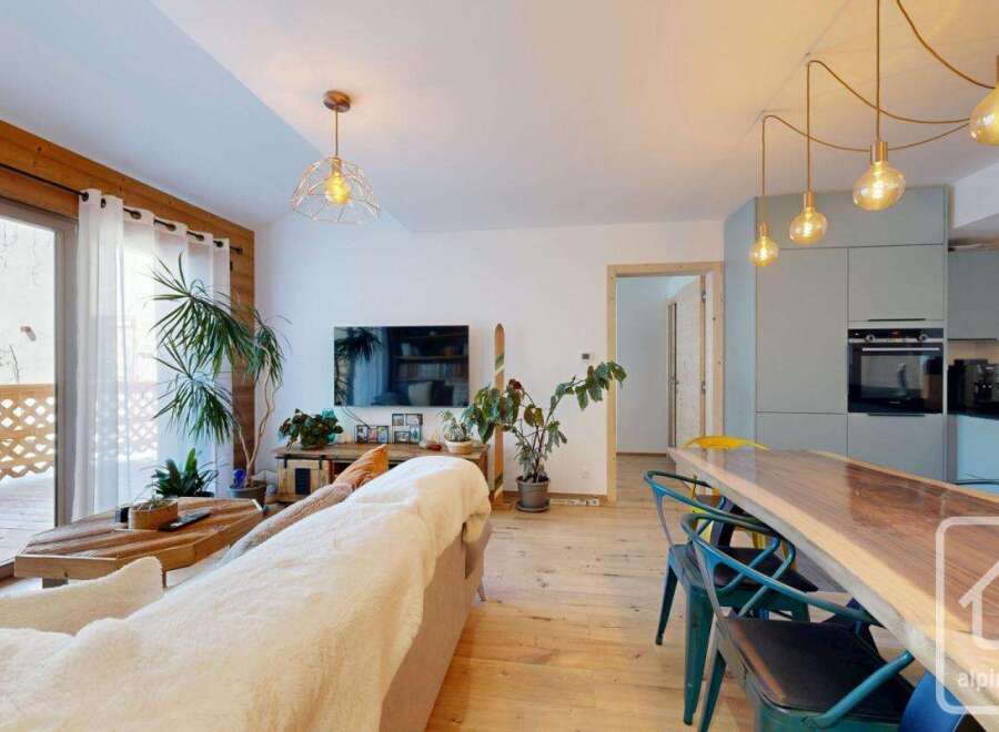 Discover the charm of this stunning property, featuring a bright and airy living space with a modern kitchen.