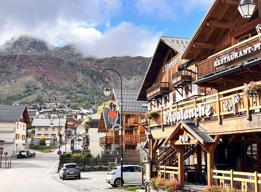 Nestled in a charming mountain village, this property offers a unique blend of rustic charm and modern convenience.
