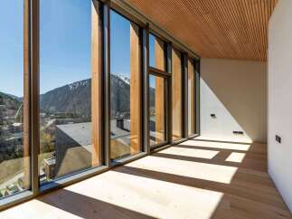 Experience breathtaking mountain views from this stunning property.
