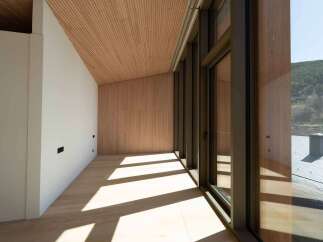 Experience the warmth and elegance of this stunning interior space.