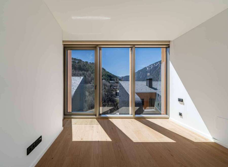 Experience breathtaking mountain views from this stunning property.