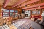 Step into rustic elegance with this stunning log cabin home.