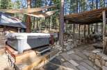 Escape to your own private oasis with this stunning property featuring a luxurious hot tub.
