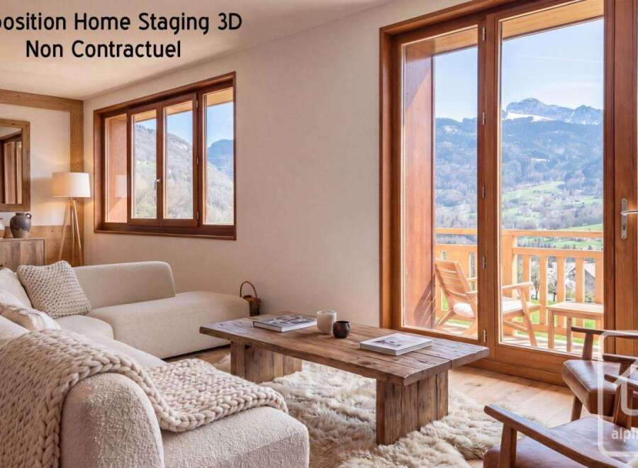 Experience the epitome of mountain living in this stunning property.