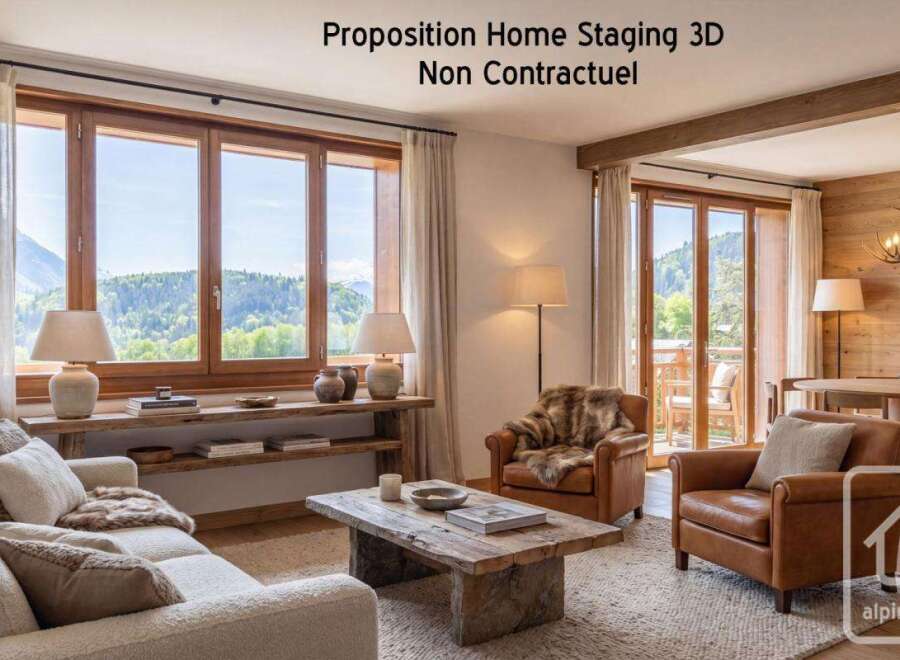 Experience the epitome of alpine living in this stunning property.