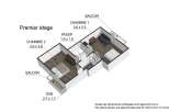 Discover this charming apartment featuring two bedrooms, each with ample space, and a well-appointed bathroom.