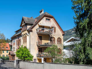 Discover the charm of this stunning property, showcasing a unique architectural design with intricate details.