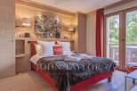 Experience luxury living in this stunning bedroom.