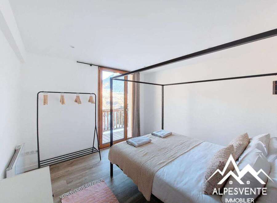 Discover the epitome of comfort in this stunning bedroom.