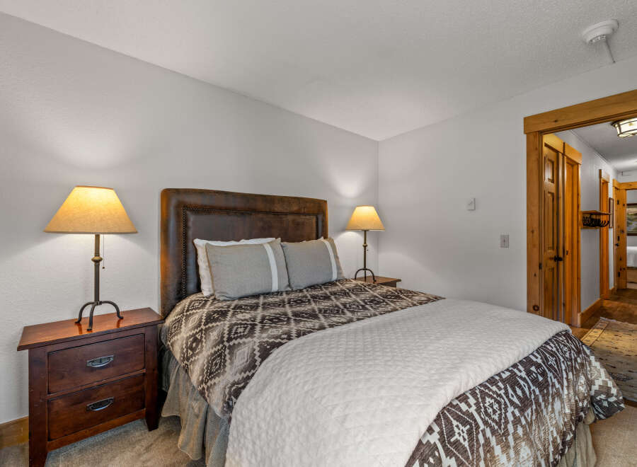 Step into a cozy bedroom retreat.