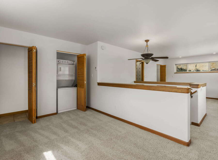 This property features a bright and airy interior with a modern design.