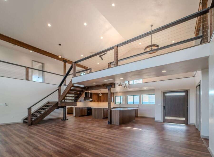 Step into luxury with this stunning property featuring a modern open-concept design.
