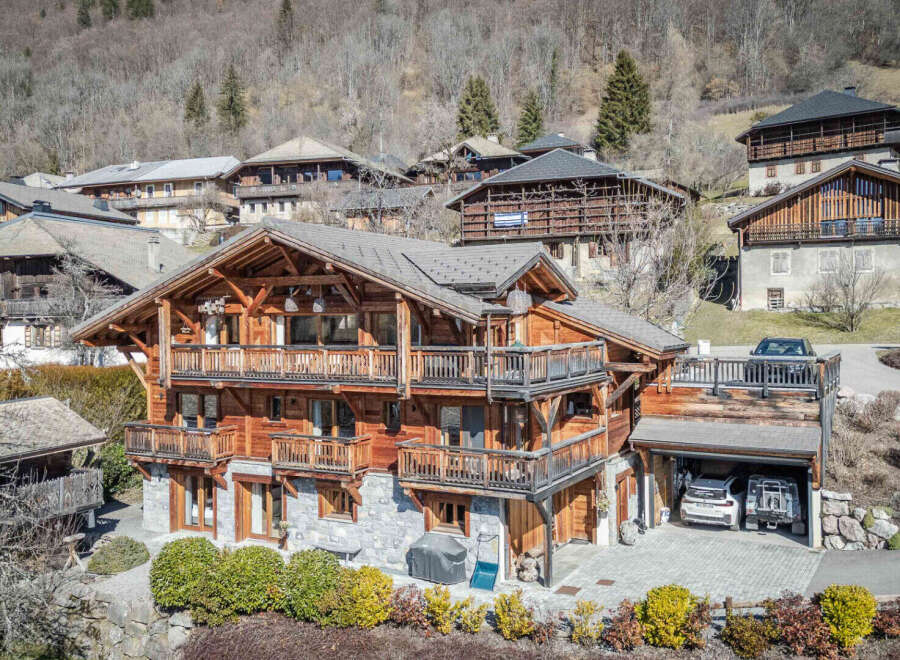 Discover the charm of this stunning wooden chalet nestled in a picturesque mountain village.