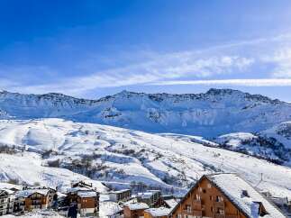 Experience the ultimate winter getaway in this stunning mountain property.