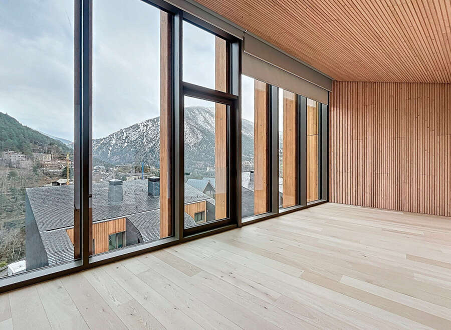 Experience breathtaking mountain views from this stunning property.