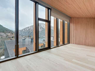 Experience breathtaking mountain views from this stunning property.