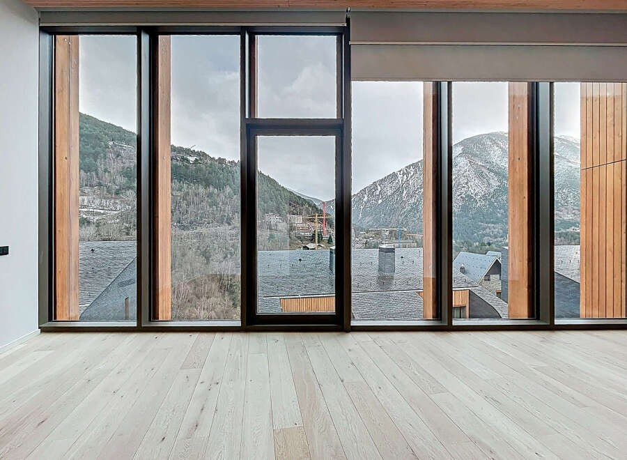 Experience breathtaking mountain views from this stunning property.