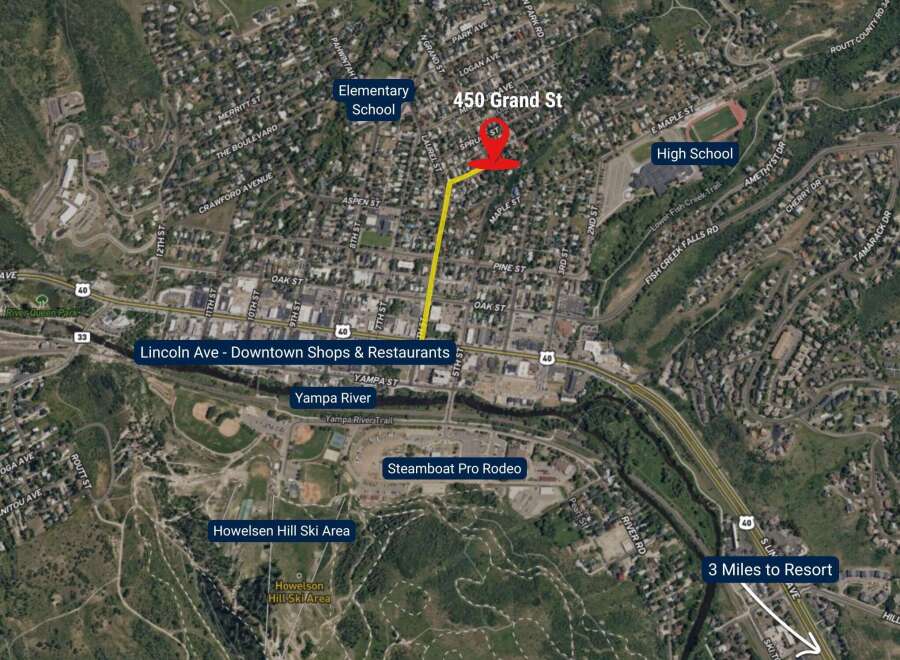 Discover the perfect blend of convenience and charm at 450 Grand St, ideally situated near downtown shops, restaurants, and the vibrant Yampa River.