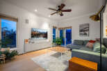 Step into modern elegance with this stunning living room.
