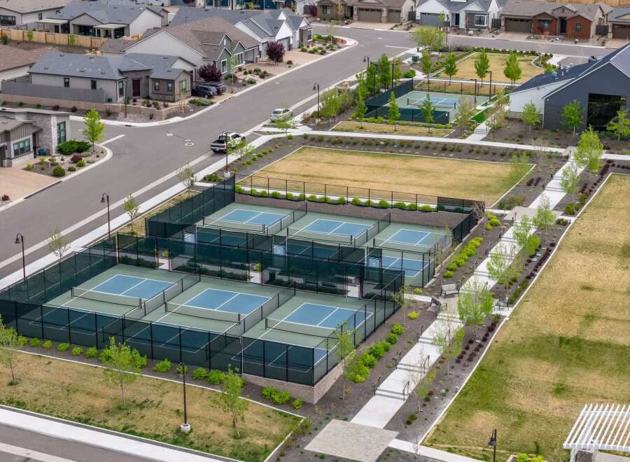 Discover the epitome of active living in this stunning community, featuring state-of-the-art pickleball courts perfect for residents of all skill levels.