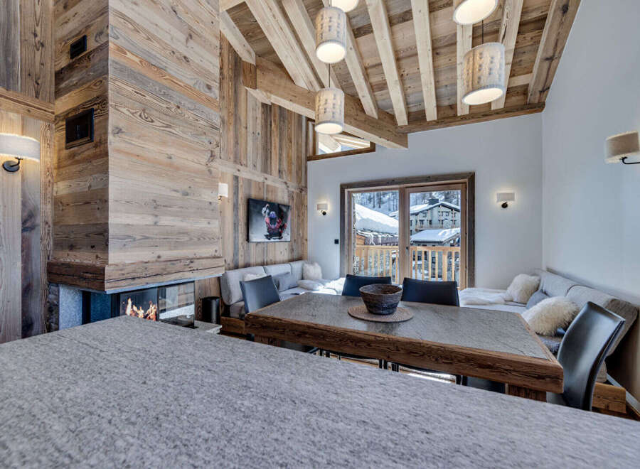 Experience the epitome of alpine luxury in this stunning chalet.