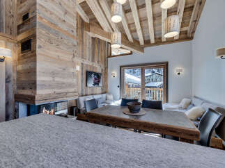 Experience the epitome of alpine luxury in this stunning chalet.