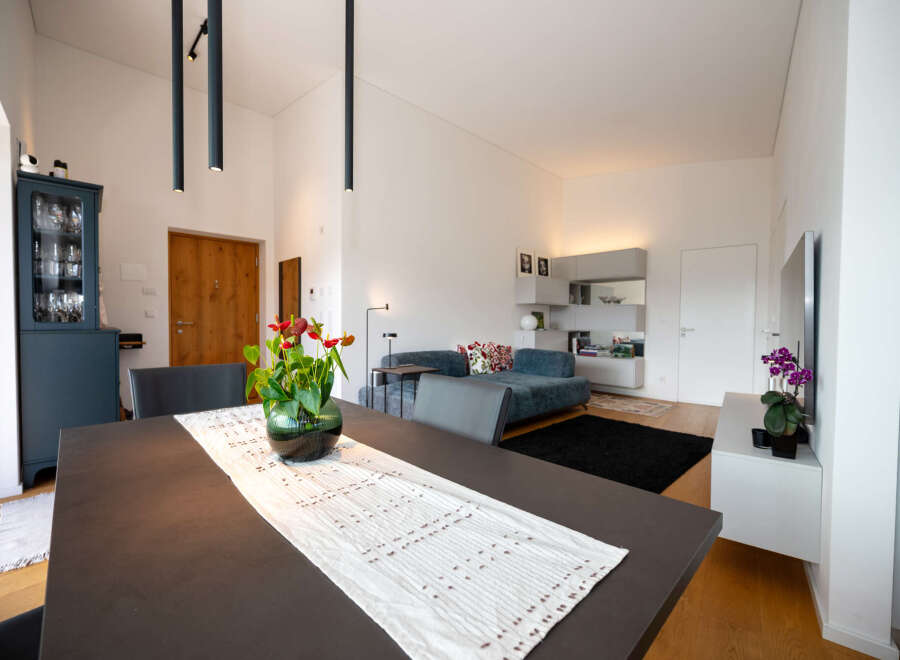 Experience modern living in this stunning property, featuring a spacious open-plan layout perfect for entertaining.