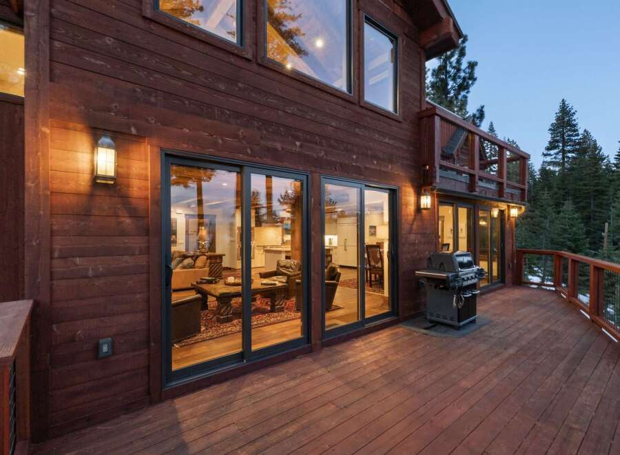 Experience luxury living in this stunning property featuring a spacious deck perfect for entertaining.