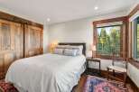Experience rustic charm in this inviting bedroom.