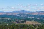 Experience breathtaking panoramic views of the city skyline and surrounding mountains from this elevated vantage point.