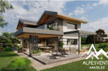 Discover your dream home! This stunning property boasts modern architecture, featuring a spacious patio perfect for entertaining.