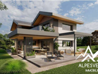 Discover your dream home! This stunning property boasts modern architecture, featuring a spacious patio perfect for entertaining.