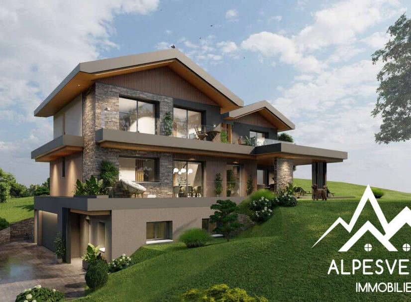 Discover your dream home in this stunning property! This modern residence boasts a sleek design with expansive windows, offering breathtaking views and abundant natural light.