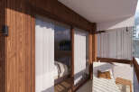 Enjoy breathtaking views from this stunning balcony.